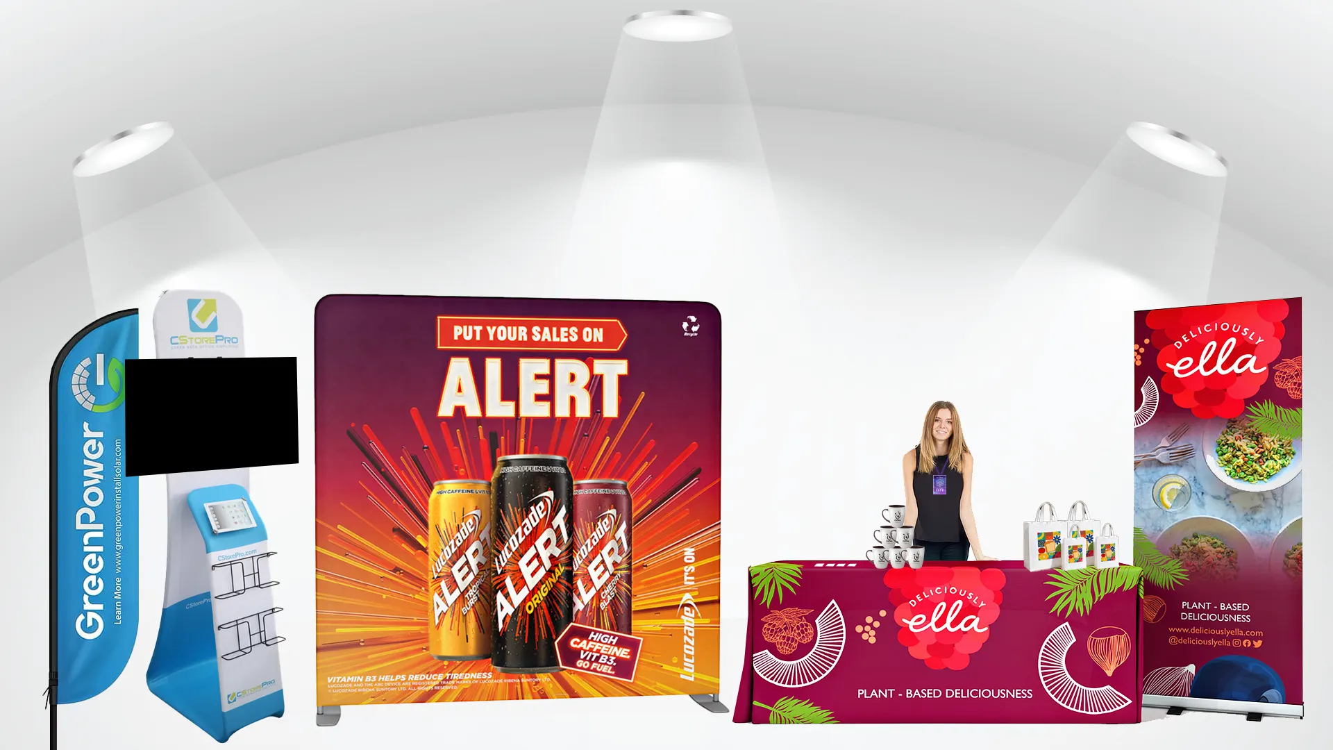 Advertising agency in Mexico City — banners, stands and displays